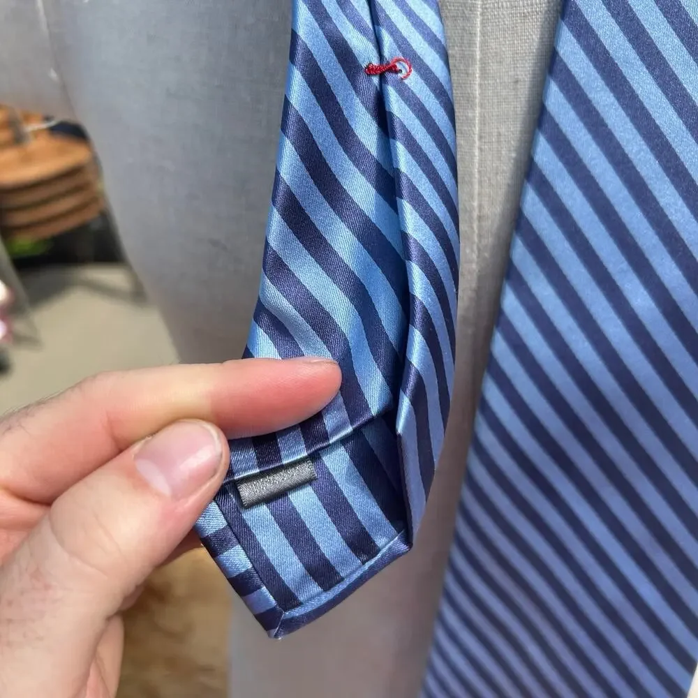 Daniel Cremieux Blue Striped Limited Edition Neck Tie